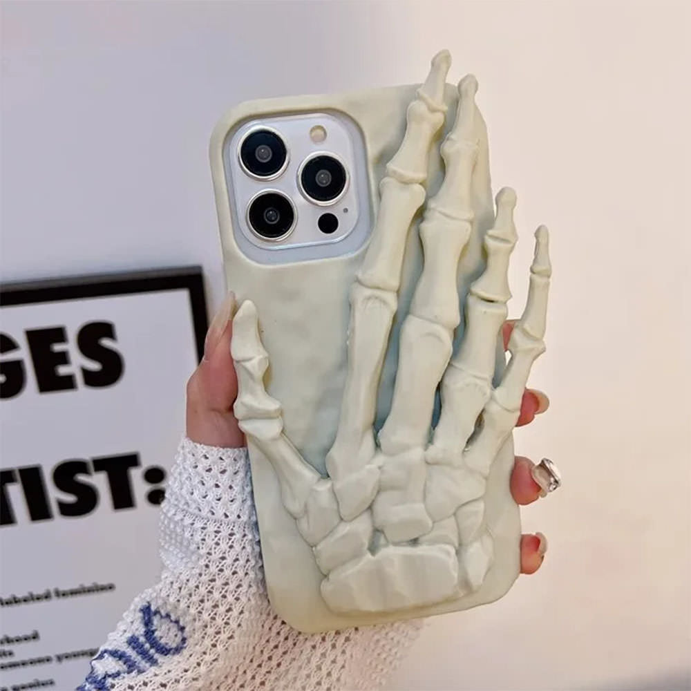 skeleton hand iphone case boogzel clothing