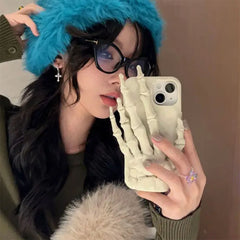 skeleton hand iphone case boogzel clothing