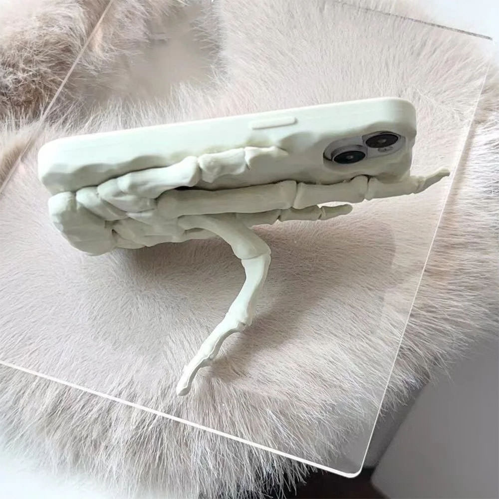 skeleton hand iphone case boogzel clothing