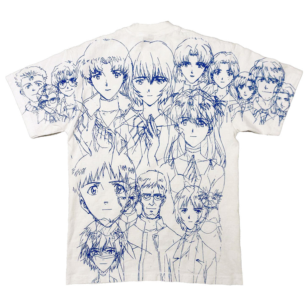 sketch anime print t-shirt boogzel clothing