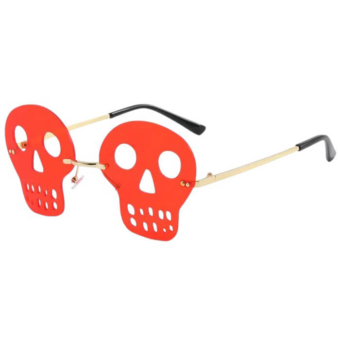 skull shaped sunglasses boogzel clothing