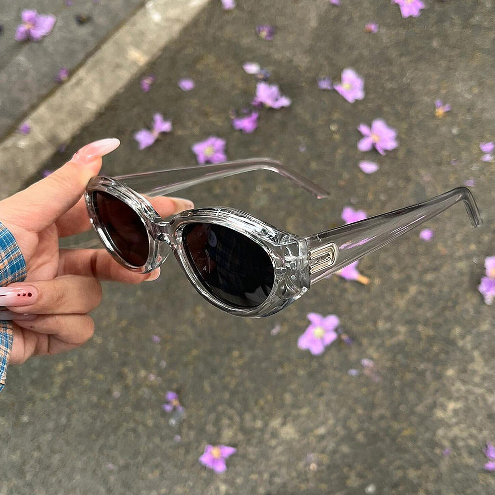 slim cat eye sunglasses boogzel clothing