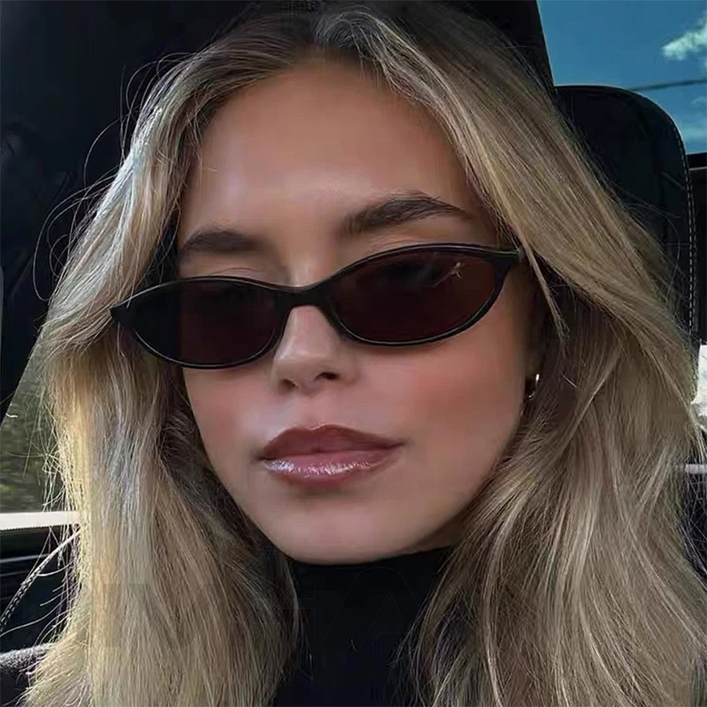slim oval sunglasses boogzel clothing
