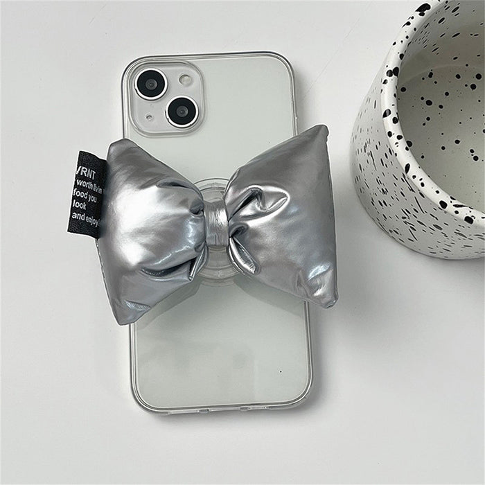 sliver bow iphone case boogzel clothing