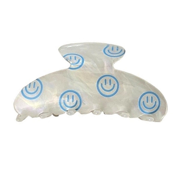 smiling face hair claw boogzel clothing