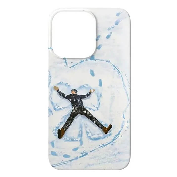snowy couple iphone case boogzel clothing