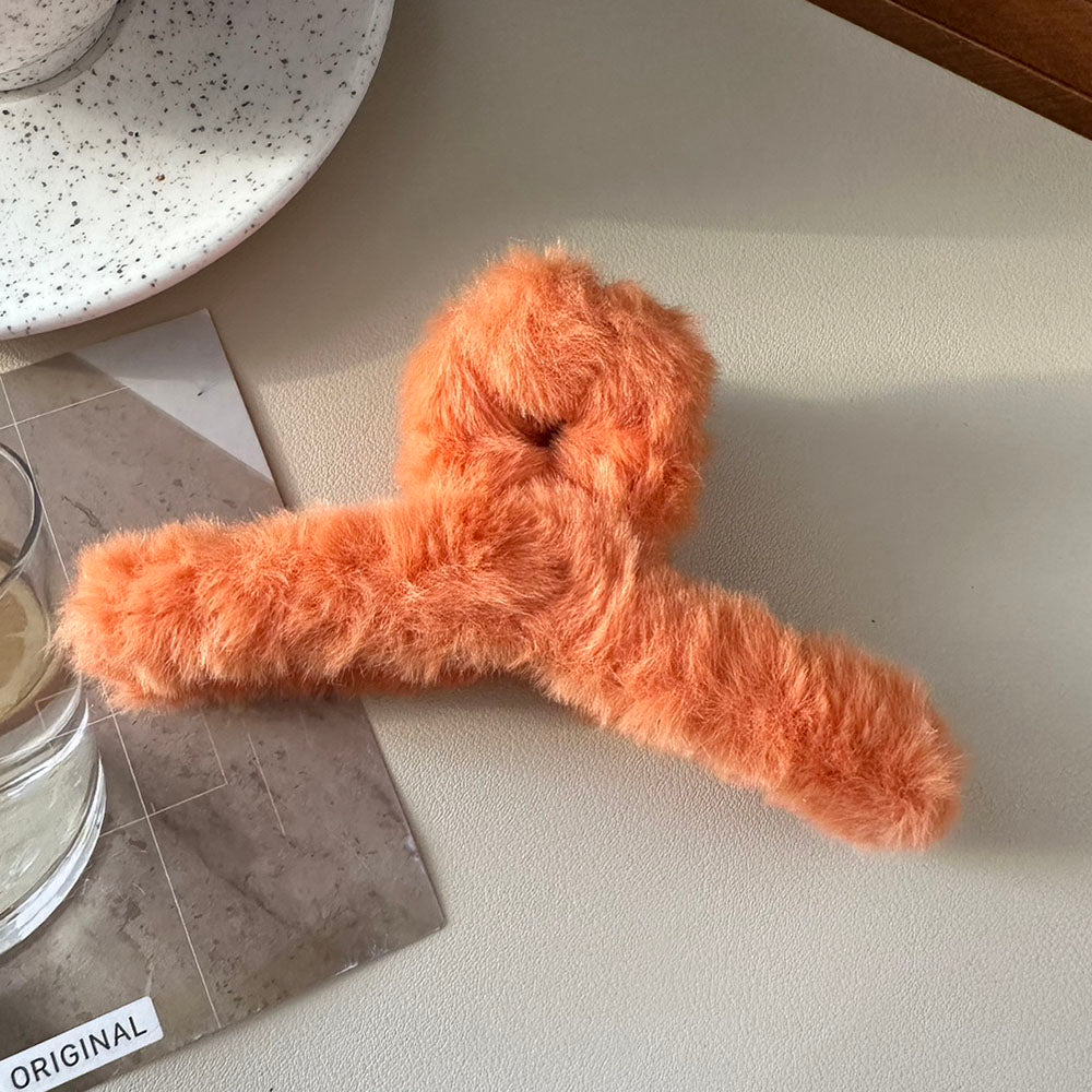 soft girl plush hair claw boogzel clothing