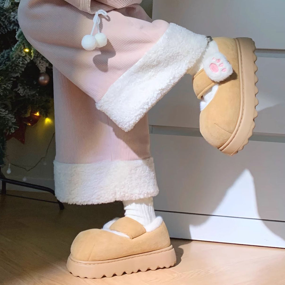 soft girl kitten platform mary janes boogzel clothing