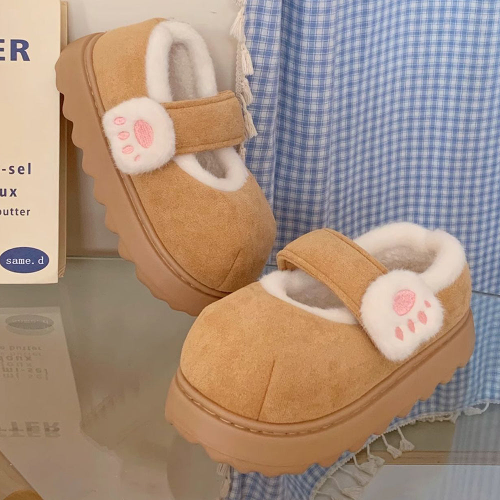 soft girl kitten platform mary janes boogzel clothing