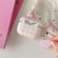 soft girl plaid airpods case boogzel clothing
