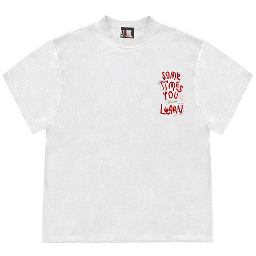 sometimes you learn t-shirt boogzel clothing