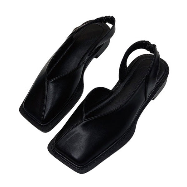 black square toe sandals boogzel clothing