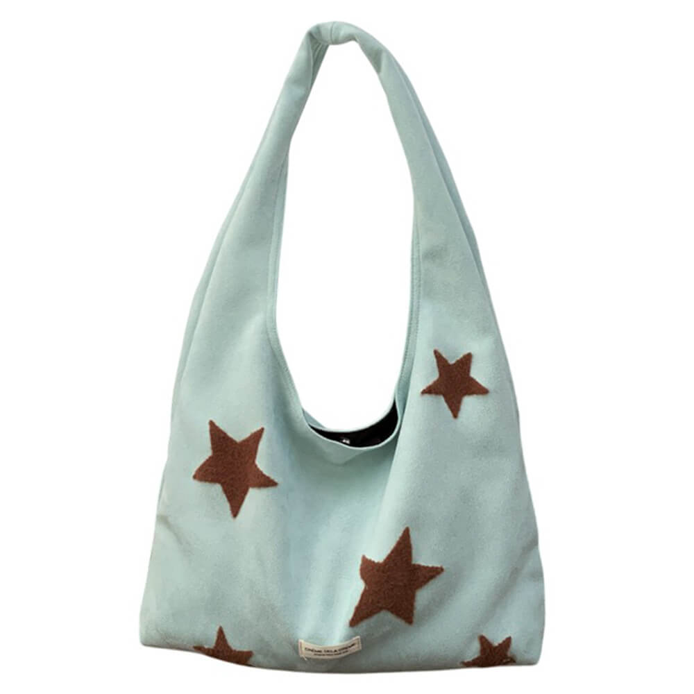 star patch tote bag boogzel clothing
