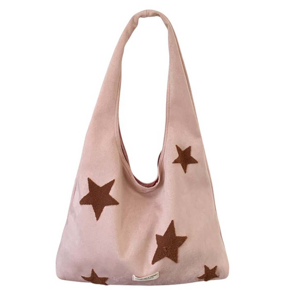 star patch tote bag boogzel clothing