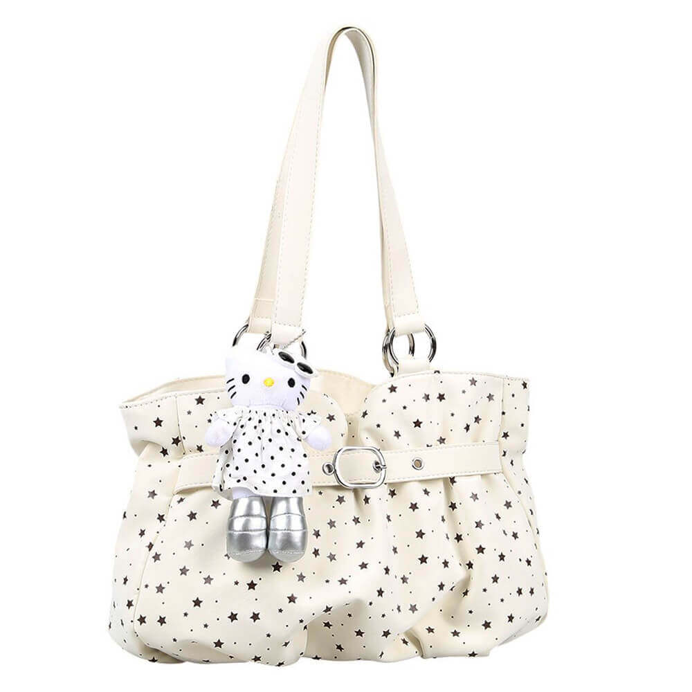 star print belt tote bag boogzel clothing