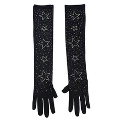star rhinestone gloves boogzel clothing