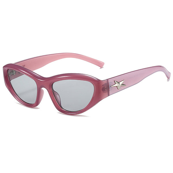 star cat eye sunglasses boogzel clothing