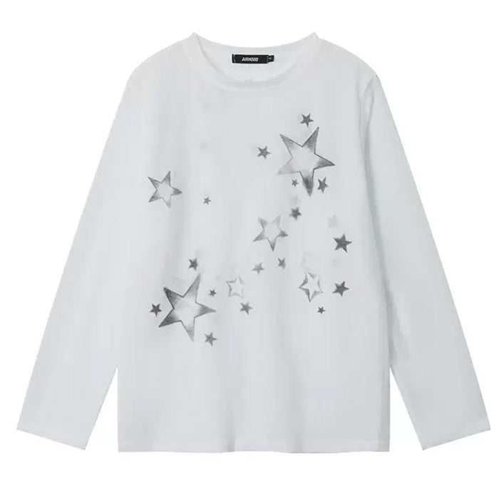 star girl aesthetic long sleeve top boogzel clothing