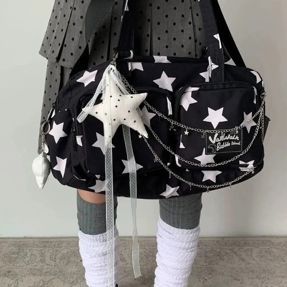 star girl aesthetic pant chain boogzel clothing