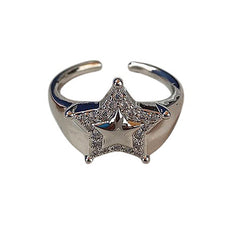 star girl aesthetic ring set boogzel clothing