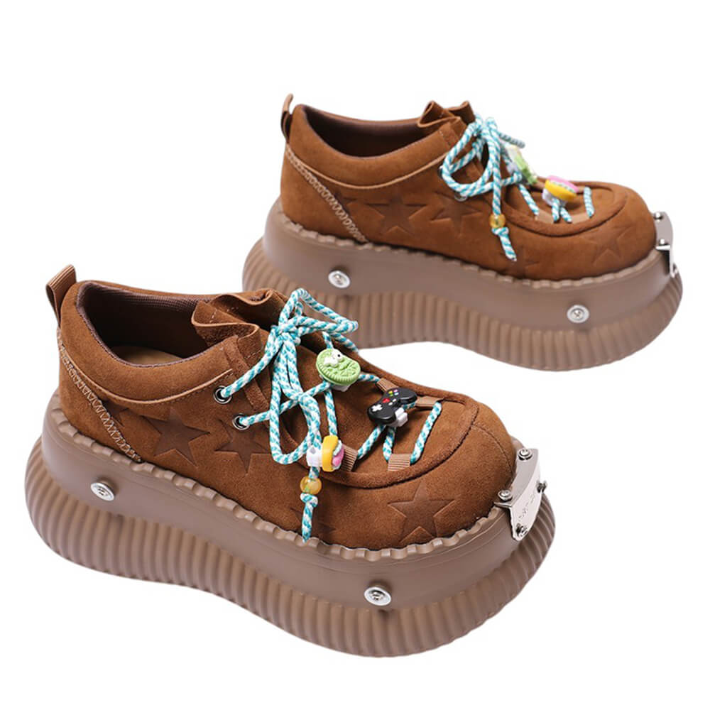 star girl chunky shoes boogzel clothing