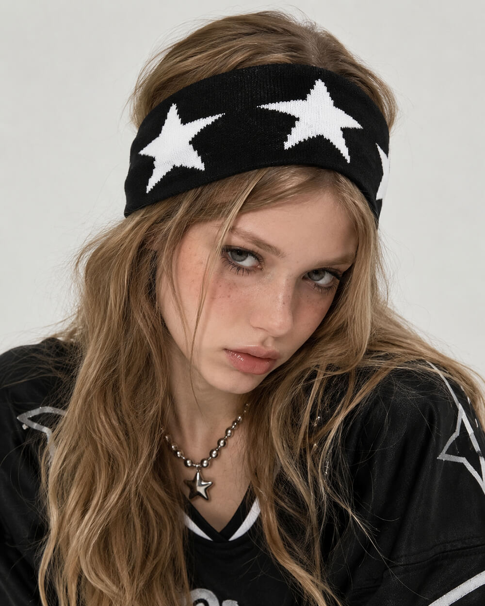 star girl elastic headband boogzel clothing
