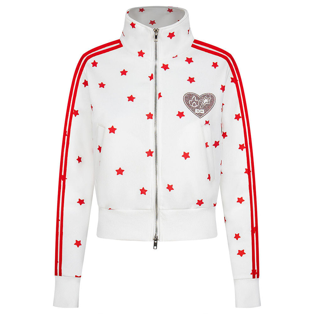 star girl side stripe zip sweatshirt boogzel clothing