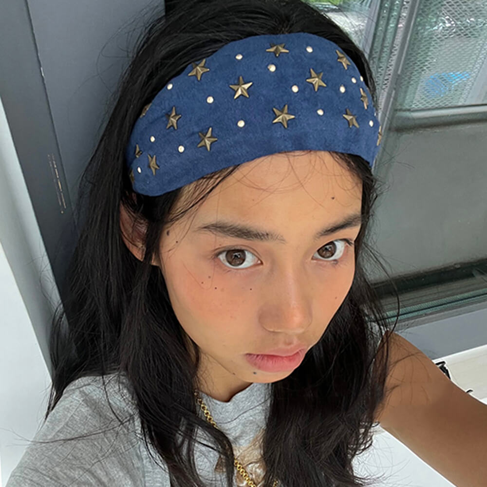 star girl wide headband boogzel clothing