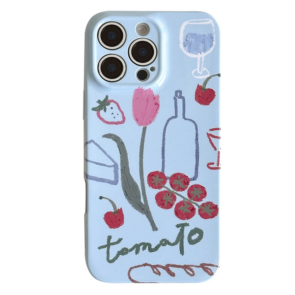 Still Life with Tomatoes iPhone Case