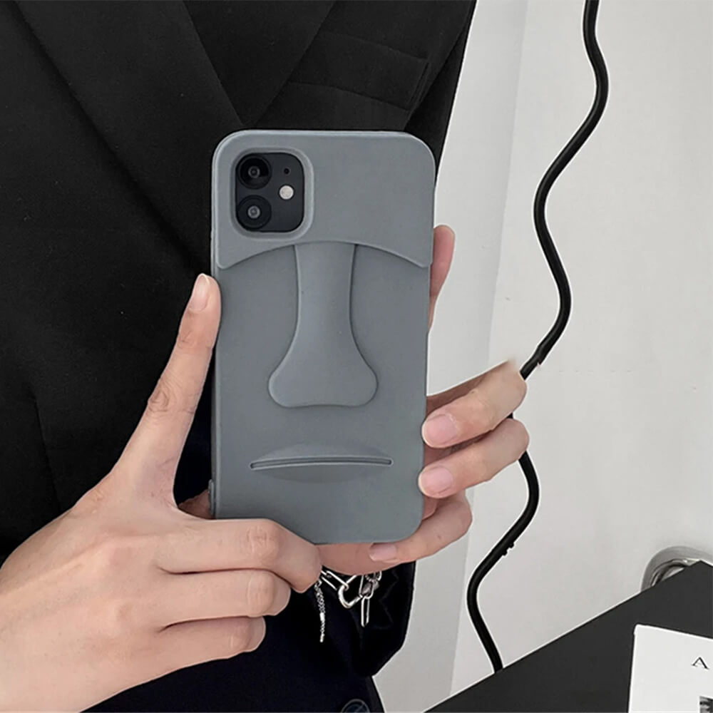 stone statue 3d iphone case boogzel clothing
