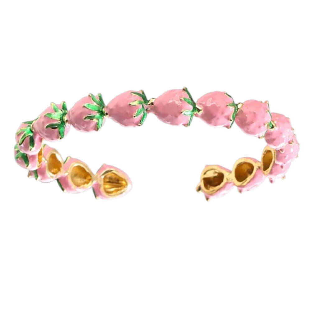 strawberry bracelet boogzel clothing