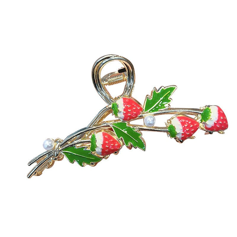 Strawberry Claw Clip boogzel clothing