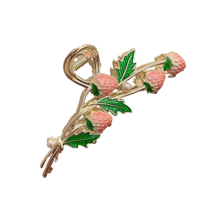 Strawberry Claw Clip boogzel clothingStrawberry Claw Clip boogzel clothing