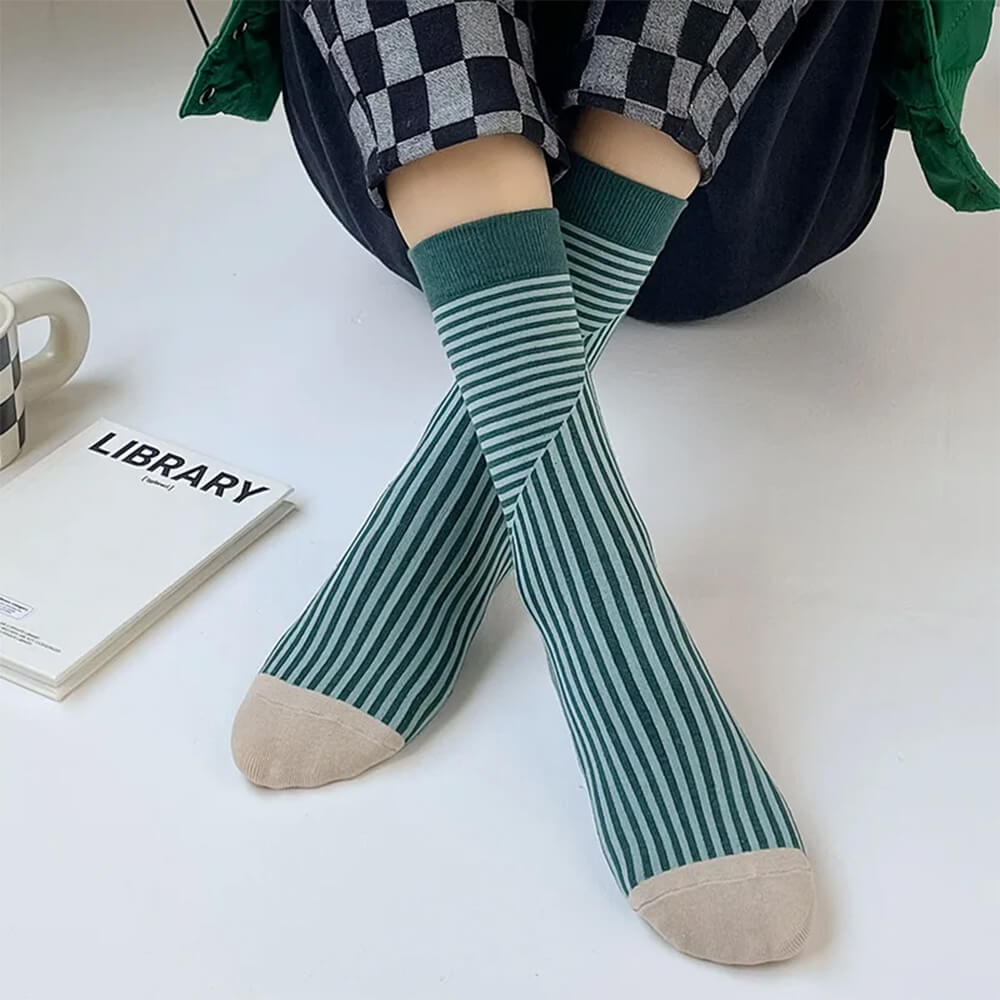 striped pattern socks boogzel clothing