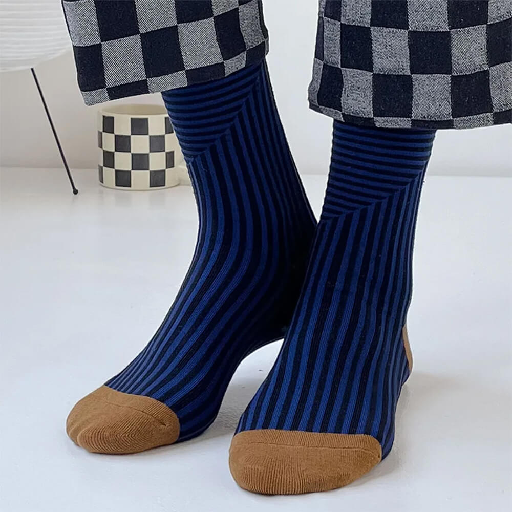 striped pattern socks boogzel clothing