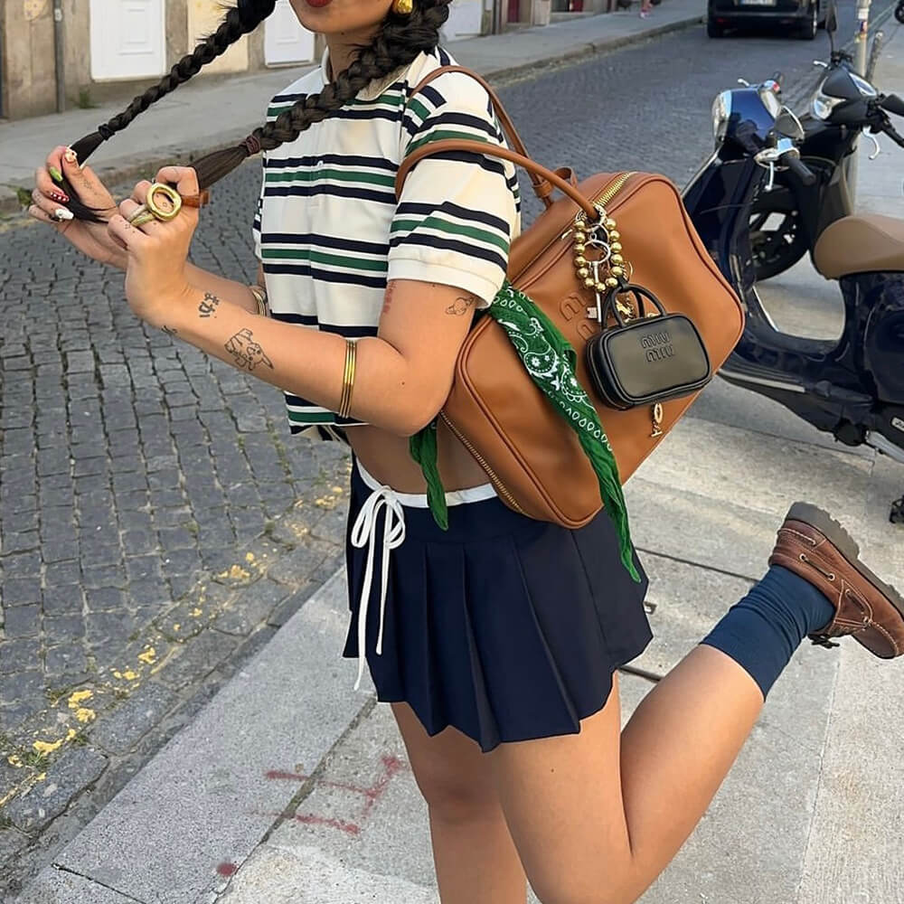 striped polo shirt boogzel clothing