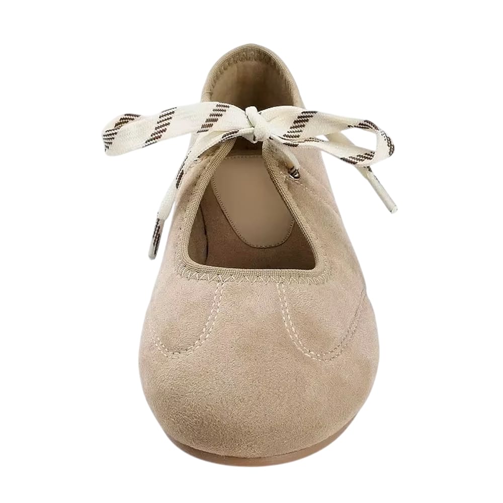 suede lace up mary jane flats boogzel clothing