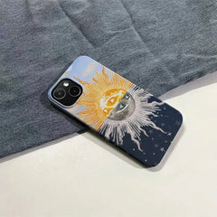 sun and moon aesthetic iphone case boogzel clothing