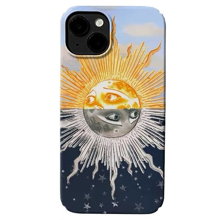 sun and moon aesthetic iphone case boogzel clothing