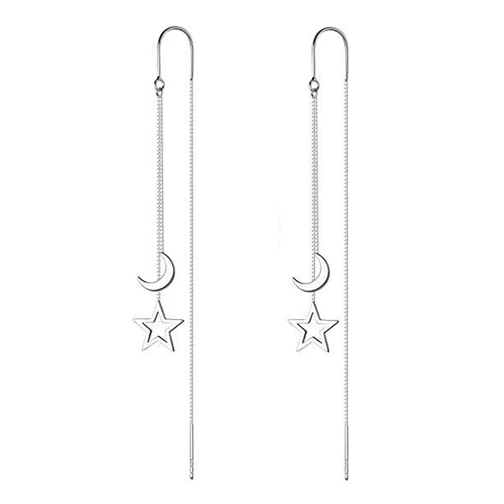 sun and moon dangle earrings boogzel clothing