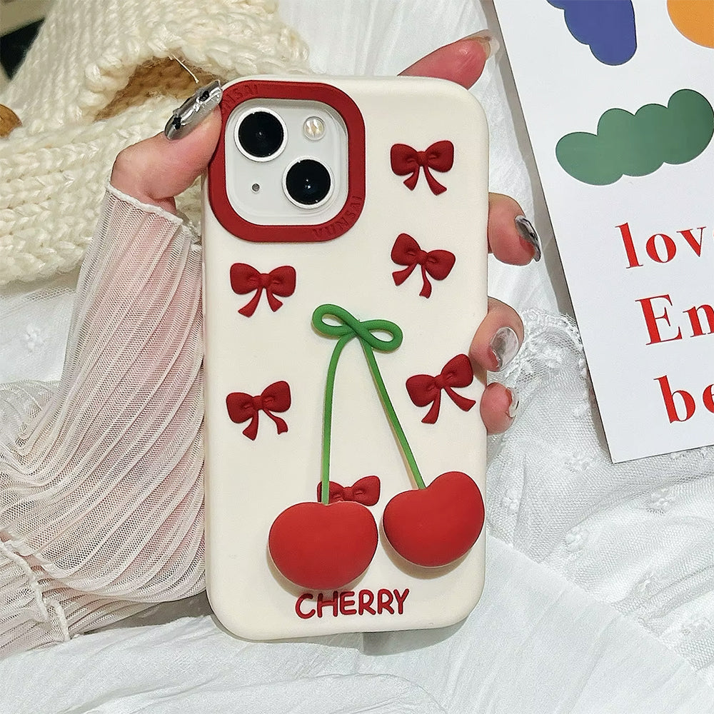 sweet cherry 3d iphone case boogzel clothing
