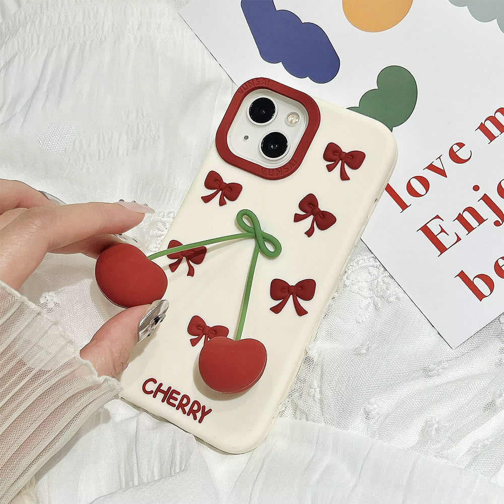 sweet cherry 3d iphone case boogzel clothing