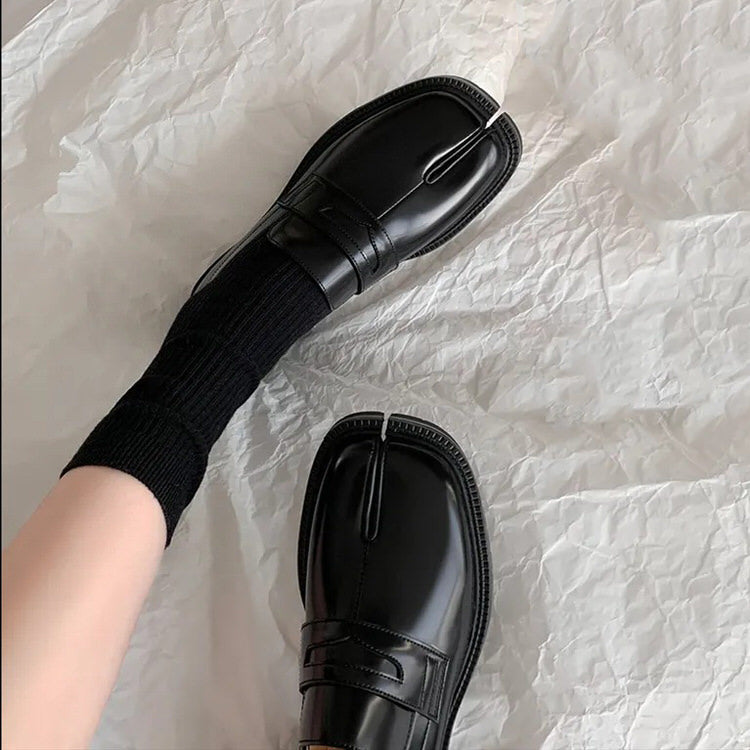  Split Toe Tabi Loafers - boogzel clothing