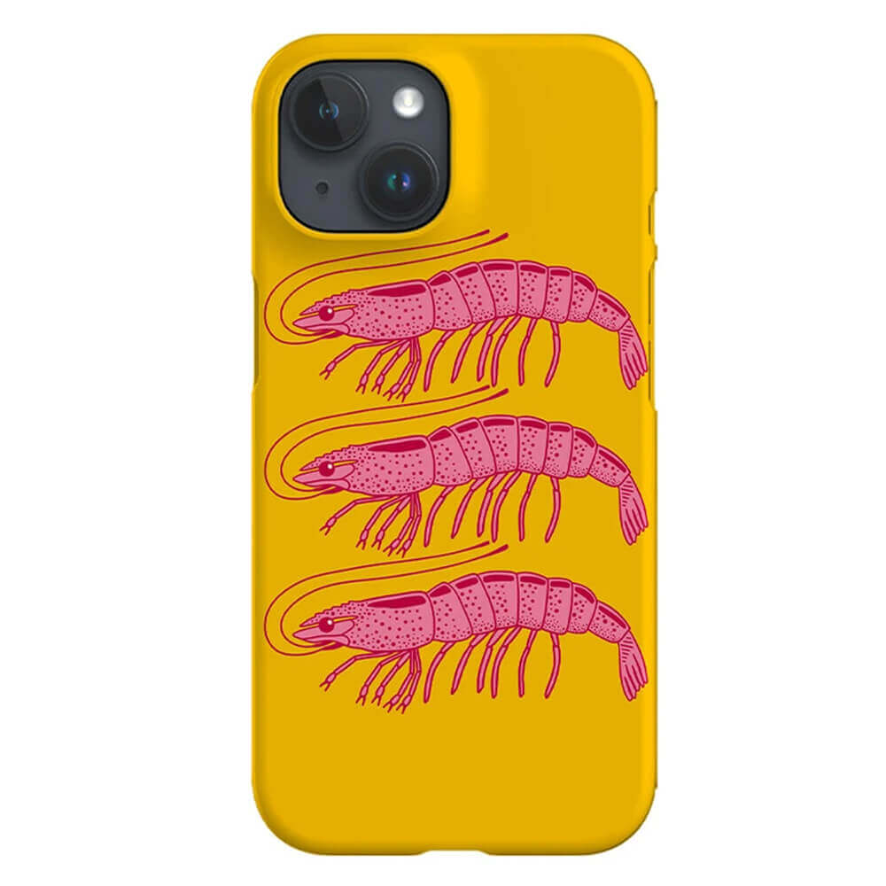 three shrimps iphone case boogzel clothing