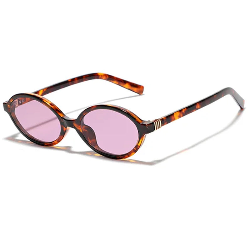 tinted lens oval sunglasses boogzel clothing