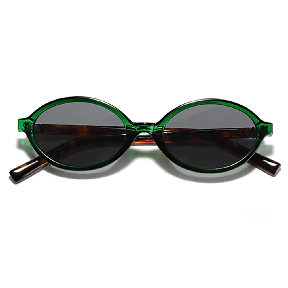 tinted lens oval sunglasses boogzel clothing