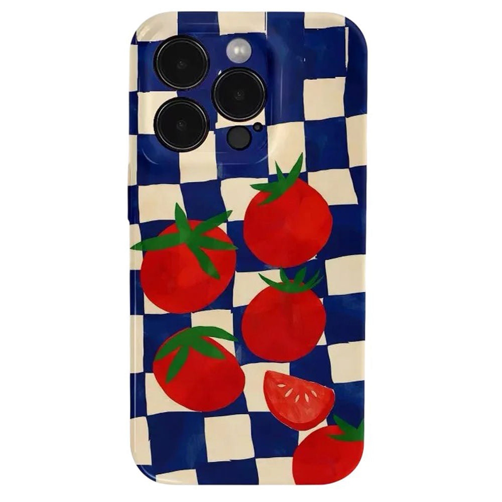 tomato checkered iphone case boogzel clothing