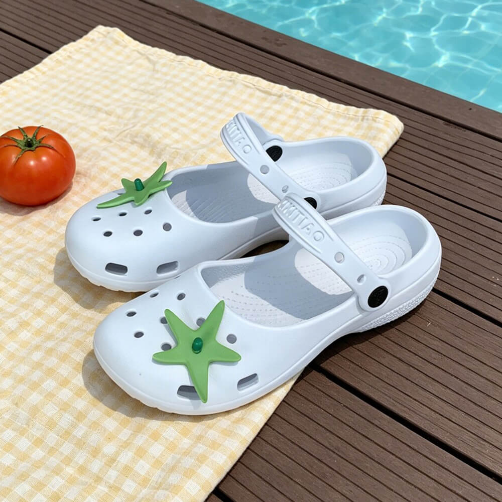 tomato shaped slippers boogzel clothing