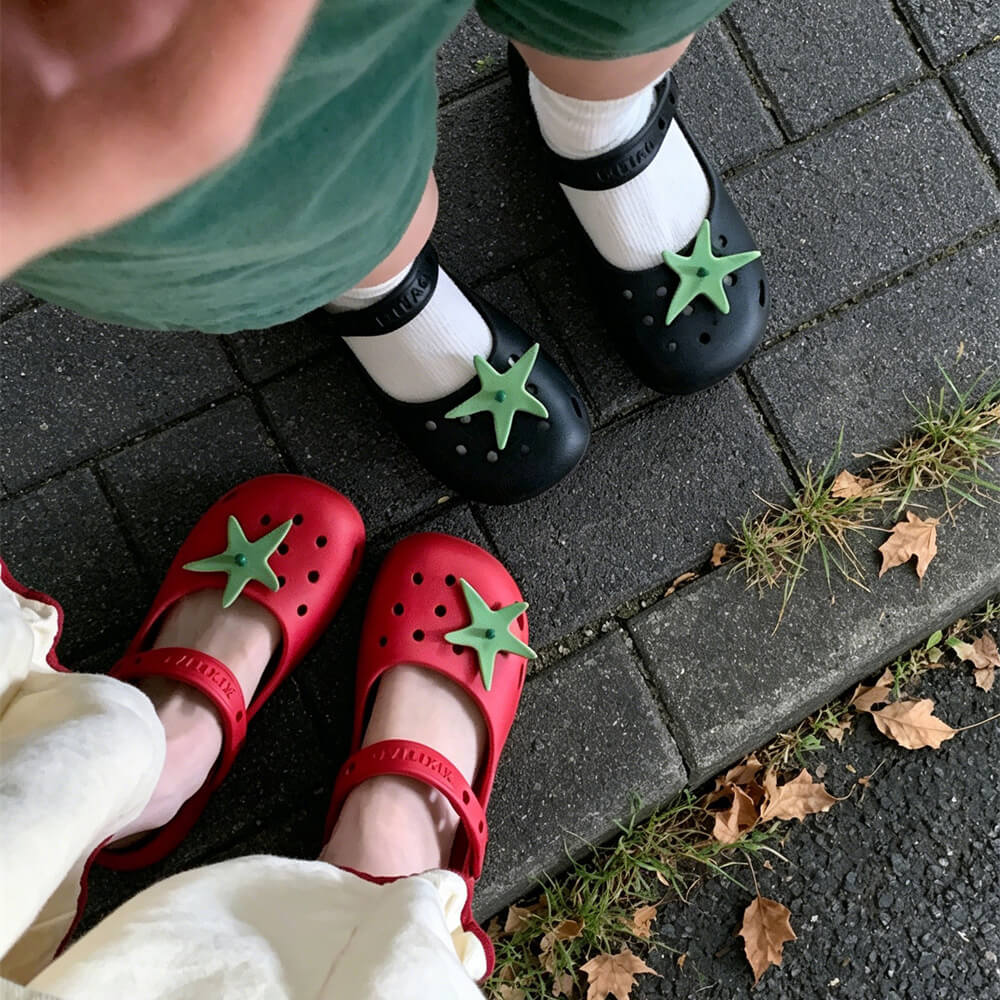tomato shaped slippers boogzel clothing