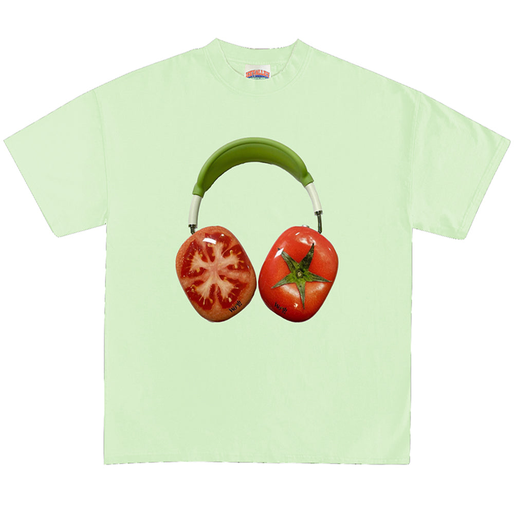 tomato headphones graphic t-shirt boogzel clothing